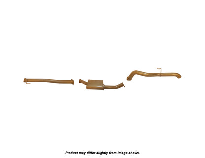 King Brown DPF Back Exhaust System to suit Nissan Navara D23 YS23 2015-Onwards