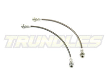 Trundles Extended Braided Brake Hose Kit to suit Isuzu MU-X 2012-2020