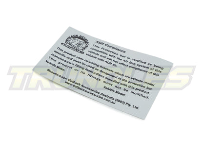 XROX ADR Compliant Replacement Sticker