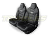 Huracan Black Leather Premium Touring Seats (Pair)