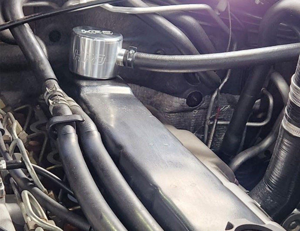 HPD Rocker Cover Billet Engine Breather Kit to suit Nissan TD42 Engines