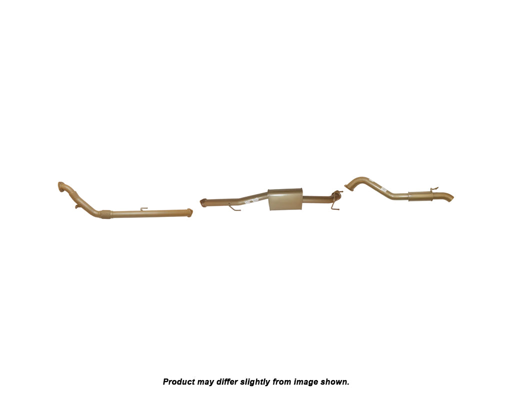 King Brown Exhaust System to suit Toyota Hilux N80 150S Dual Cab 3.0L T/D 2015-Onwards