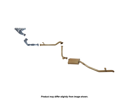 King Brown Exhaust System to suit Toyota Landcruiser 70 Series Narrow Nose 1HZ 1990-2007