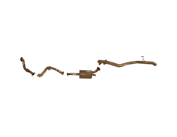 King Brown 3" Turbo-Back Exhaust Kit to suit Toyota Landcruiser 80 Series 1990-1998