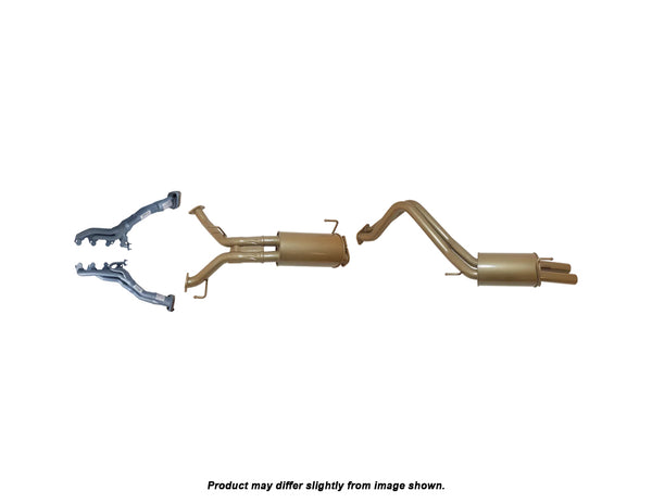 King Brown Exhaust System to suit Toyota Landcruiser 200 Series V8 4.7 Petrol 2008-2022