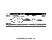 King Brown Exhaust System to suit Toyota Landcruiser 200 Series V8 4.7 Petrol 2008-2022