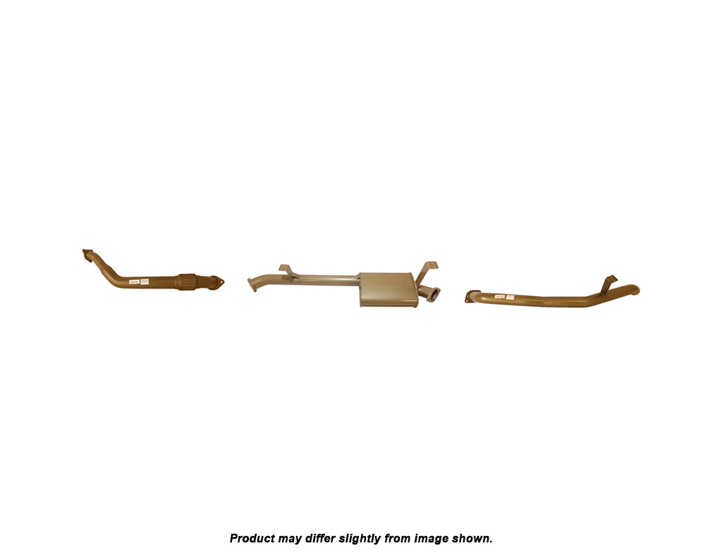 King Brown Exhaust System to suit Toyota Landcruiser VDJ76 2007-2016 (Non-DPF) No Cat