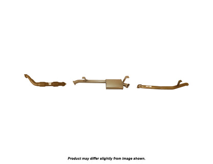 King Brown Exhaust System to suit Toyota Landcruiser VDJ76 2007-2016 (Non-DPF)
