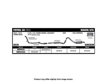 King Brown Exhaust System to suit Nissan Patrol Y61 GU ZD30 2000-2016