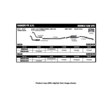 King Brown Exhaust System to suit Ford Ranger PX / Mazda BT-50 3.2L 2011-2016 (No Cat)