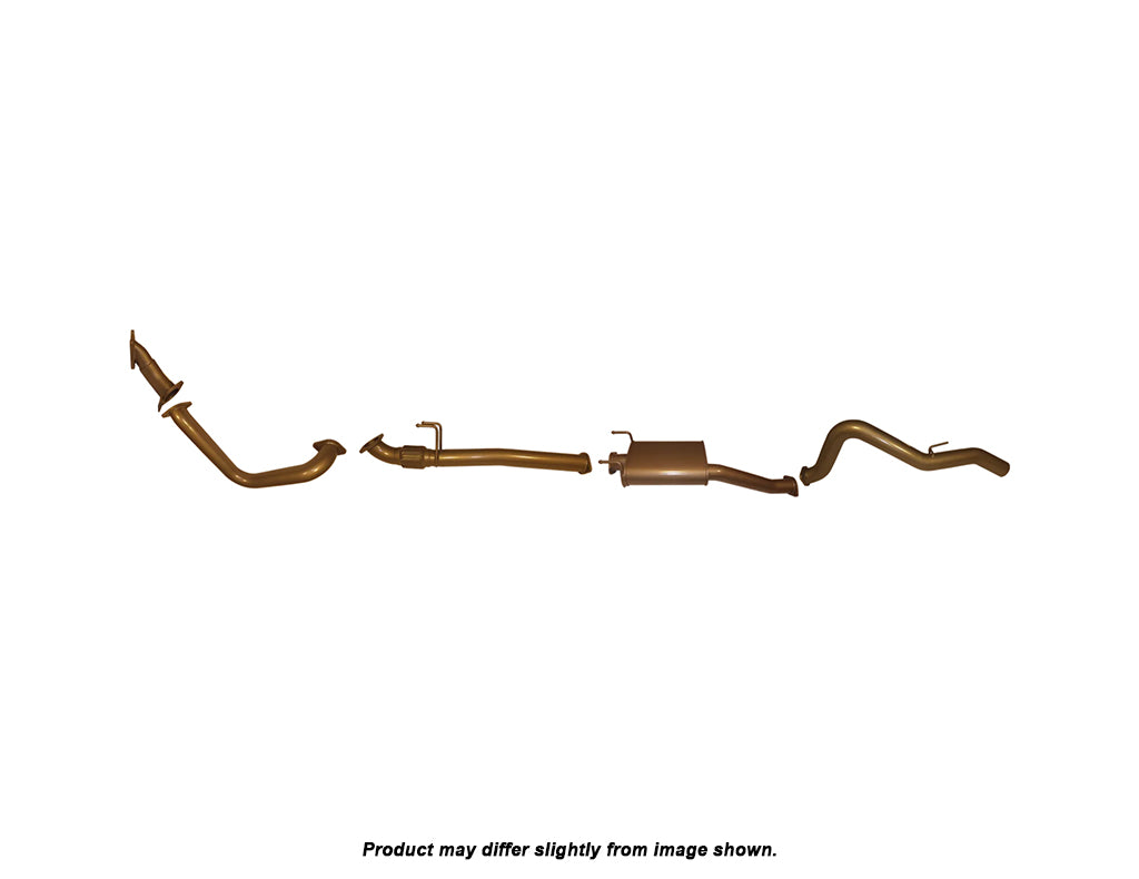 King Brown Exhaust System to suit Toyota Hilux KZN165 D/C Ute 3.0L T/D 1998-2005