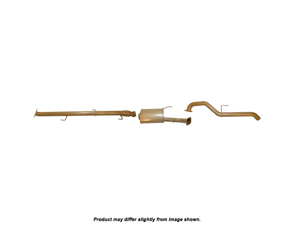 King Brown Exhaust System to suit Nissan Navara D40 V9X 3.0L V6 Diesel (DPF) 2010-2016