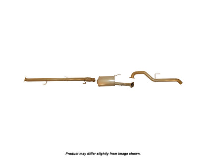King Brown Exhaust System to suit Nissan Navara D40 V9X 3.0L V6 Diesel (DPF) 2010-2016
