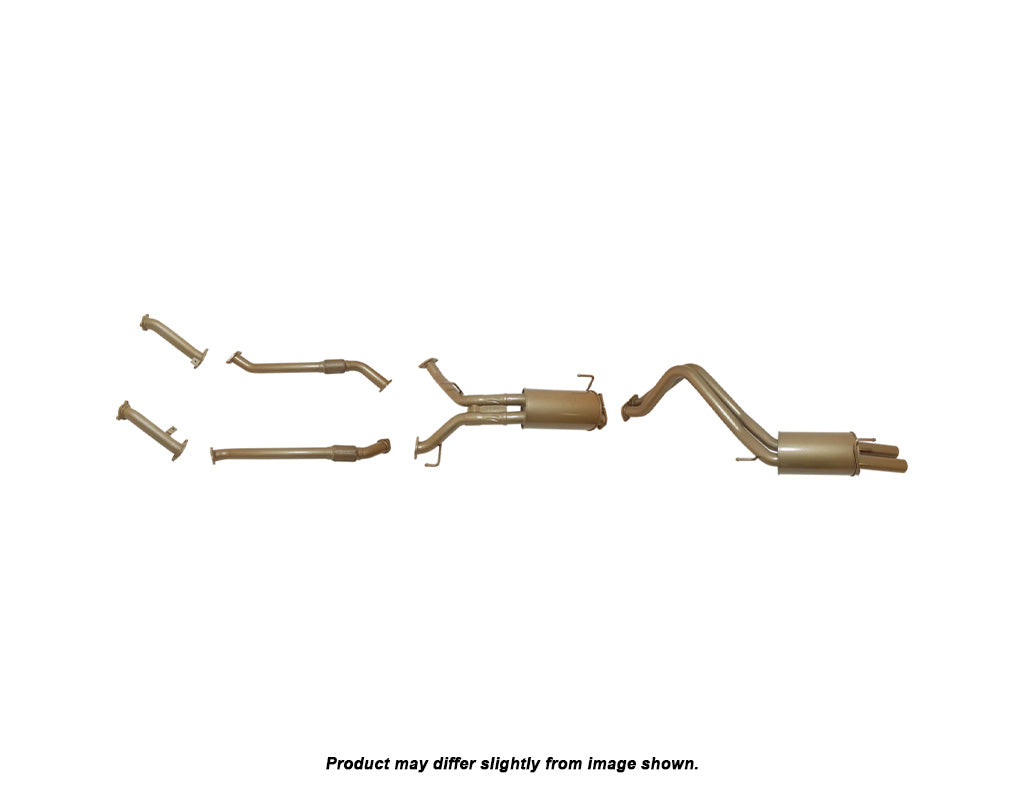 King Brown Exhaust System to suit Toyota Landcruiser 200 Series V8 4.5L (No Cat) 2007-2015