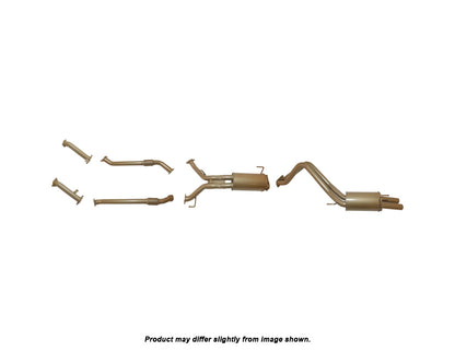 King Brown Exhaust System to suit Toyota Landcruiser 200 Series V8 4.5L (No Cat) 2007-2015