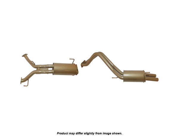 King Brown Exhaust System to suit Toyota Landcruiser Landcruiser 200 Series V8 4.5L (DPF Back) 2015-2022