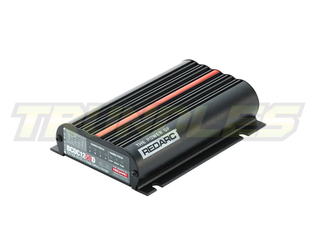 RedArc Dual Input 50A In-Vehicle DC to DC Battery Charger