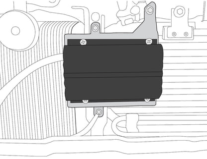 Redarc BCDC Classic In-Vehicle Battery Charger Mounting Bracket to suit Toyota Landcruiser J100 and J105 Series 1998-2007