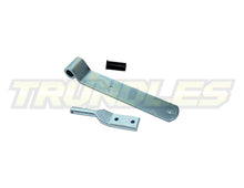 240mm Strap Hinge - 2 Hole Zinc