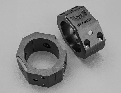 STEDI 60mm-66mm HEX Bull Bar Tube Mounting Brackets