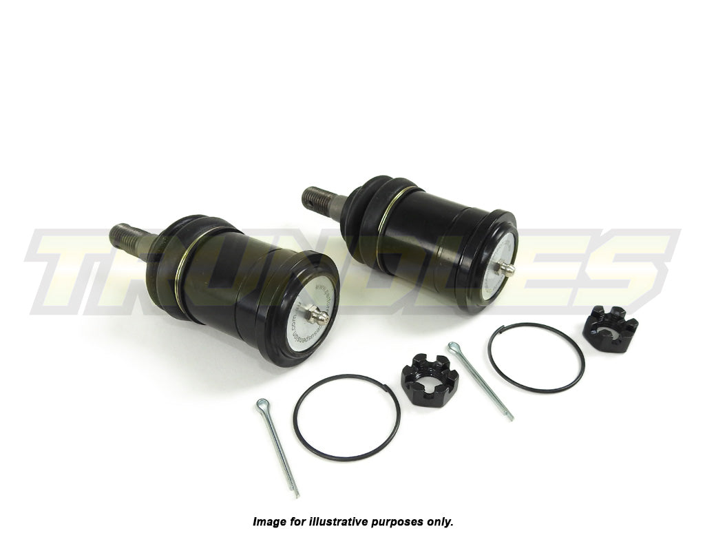 Trundles Black Extended Greaseable Ball Joints to suit Thai Built Nissan Navara D40 2005-2014