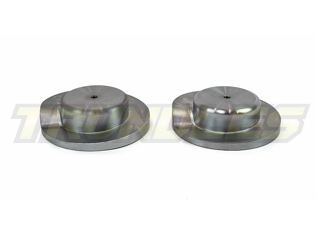 02406 | Coil Spring Seat Perch (Pair) - Billet Mild Steel
