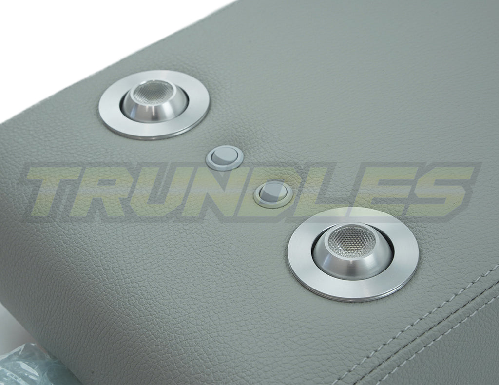 02594 | D.O.T.I Flat Base Centre Roof Console (Design 2) to suit Toyota Landcruiser 79 Series Single Cab 2016-2023