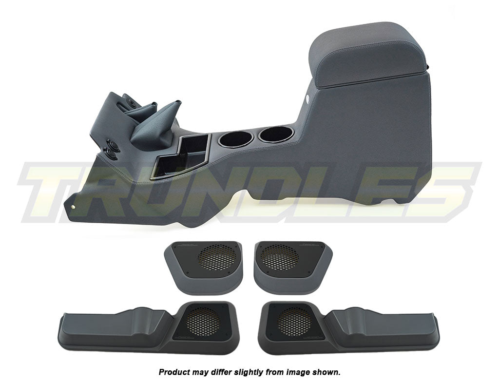 Department Of The Interior Centre Console & Speaker Pod Package to suit Toyota Landcruiser 76/79 Series Double Cab