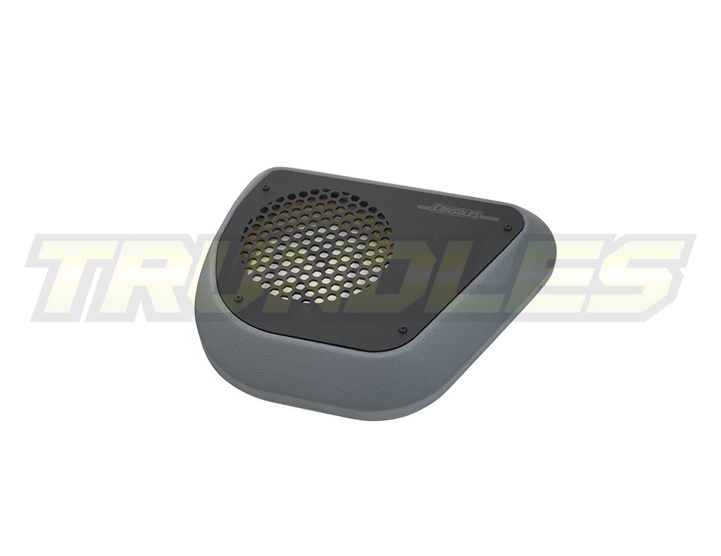 D.O.T.I Premium Rear Speaker Door Pods to suit Toyota Landcruiser 79 Dual Cab + 76 Wagon 2009 - Onwards