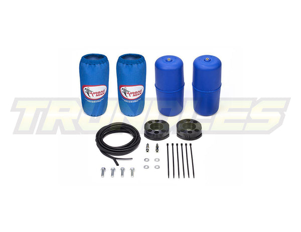 Airbag Man Air Suspension High Pressure Helper Kit (Coil) to suit Toyota Landcruiser 80/105 Series 1991-2007 Front