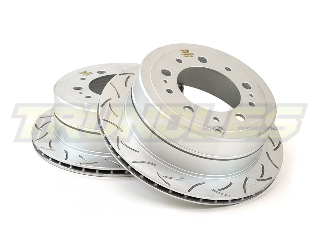 Delios Promek Rear Brake Rotor to suit Toyota Landcruiser 100 Series 1998-2007 (330mm) (PAIR)