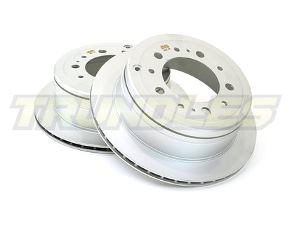 Delios Rear Brake Rotor to suit Toyota Landcruiser 100 Series 1998-2007 (330MM) (PAIR)