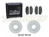 Delios Front Brake Upgrade Kit to suit Nissan Patrol GU Y61 97-07