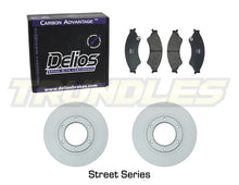 Delios Front Brake Upgrade Kit to suit Mazda BT-50 Series II 2011-2018
