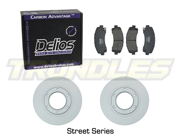 Delios Front Brake Upgrade Kit to suit Holden Colorado RG 2012-2020