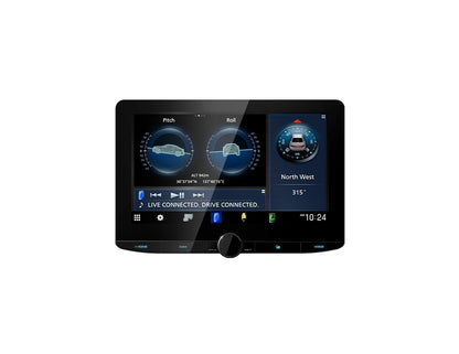 Kenwood DMX9724XDS Wireless 10.1" Floating HD Screen Headunit with CarPlay™ & Android Auto