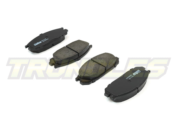 Delios MK3 Rear Brake Pads to suit Nissan Patrol Y60 1987-1998