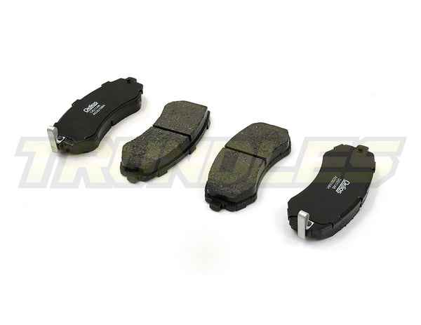 Delios MK3 Rear Brake Pads to suit Nissan Patrol Y61 1997-Onwards