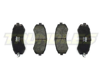 Delios MK3 Rear Brake Pads to suit Nissan Patrol Y61 1997-2023