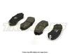 Delios MK3 Front Brake Pads to suit Foton Tunland 2012-Onwards