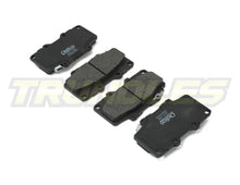 Delios MK3 Front Brake Pads to suit Toyota Landcruiser 80 Series 1990-1998