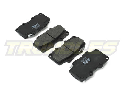 Delios MK3 Front Brake Pads to suit Toyota Landcruiser Prado 90 Series 1996-2002