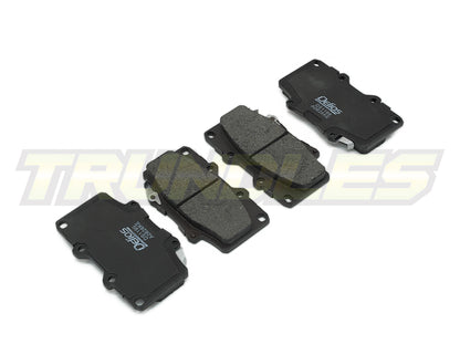 Delios MK3 Front Brake Pads to suit Toyota Landcruiser Prado 90 Series 1996-2002