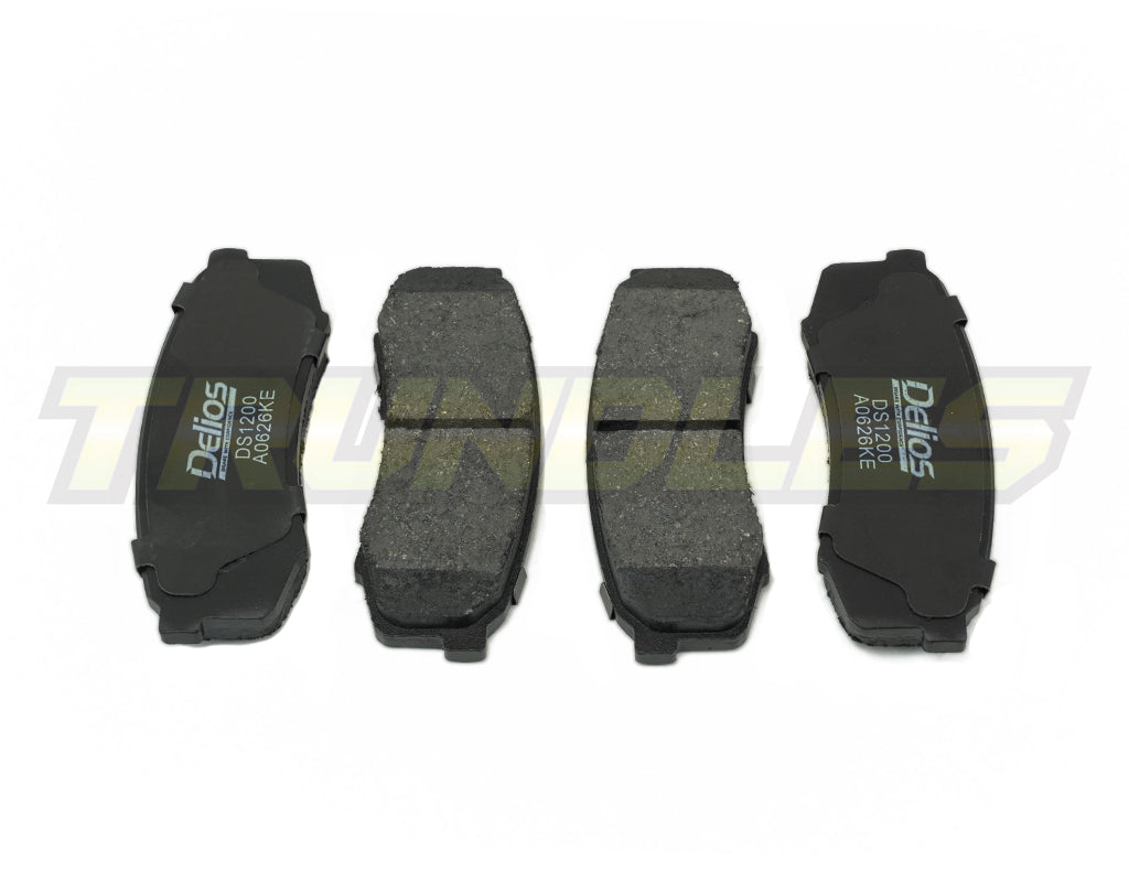 Delios MK3 Rear Brake Pads to suit Toyota Landcruiser Prado 150 Series 2009-2023