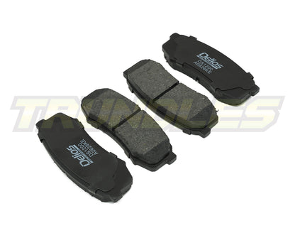 Delios MK3 Rear Brake Pads to suit Toyota Landcruiser Prado 150 Series 2009-2023