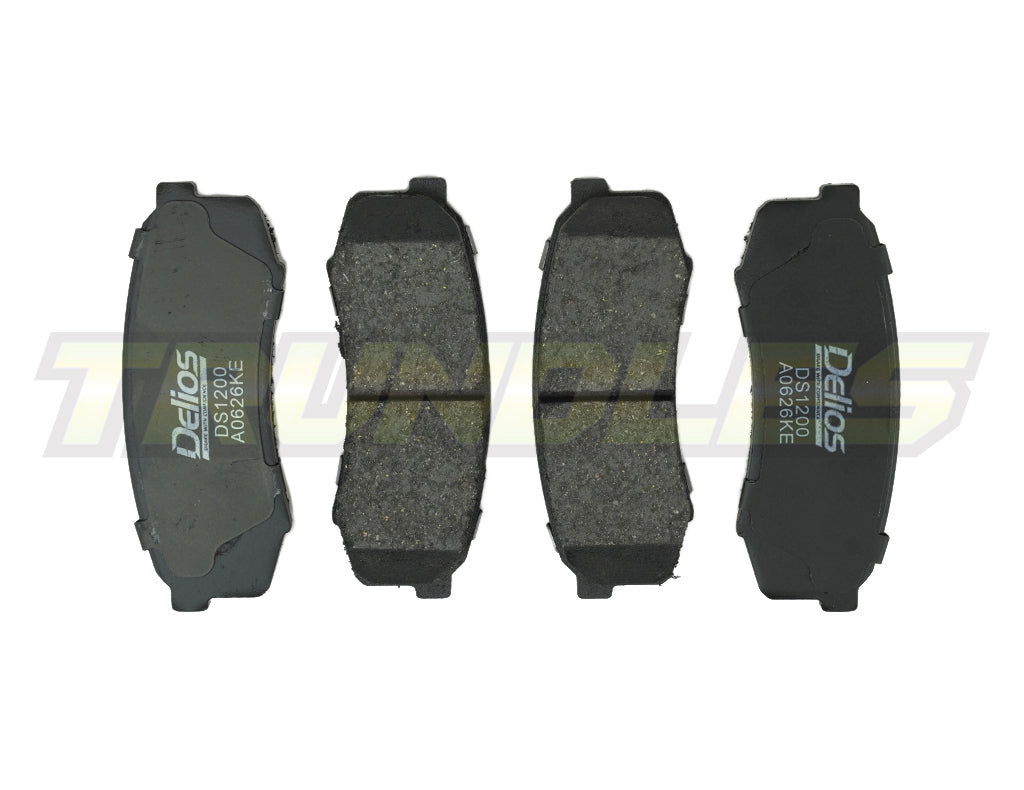 Delios MK3 Rear Brake Pads to suit Toyota Landcruiser Prado 150 Series 2009-2023