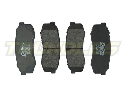Delios MK3 Rear Brake Pads to suit Toyota Landcruiser Prado 150 Series 2009-2023