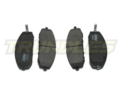 Delios MK3 Front Brake Pads to suit Nissan Patrol Y61 1997-2023