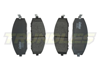 Delios MK3 Front Brake Pads to suit Nissan Patrol Y61 1997-2023