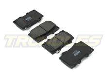 Delios MK3 Front Brake Pads to suit Toyota Landcruiser 100 Series 1998-2007